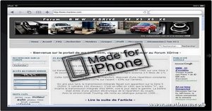 Optimisation de ma-bmw.com pour iPhone et iPad