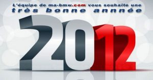 Bonne année 2012 sur ma-bmw.com
