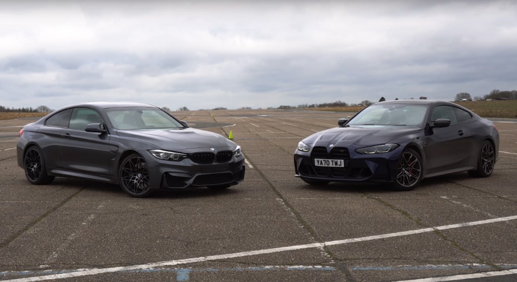 BMW M4 F82 vs G92