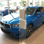 BMW X2 bleu