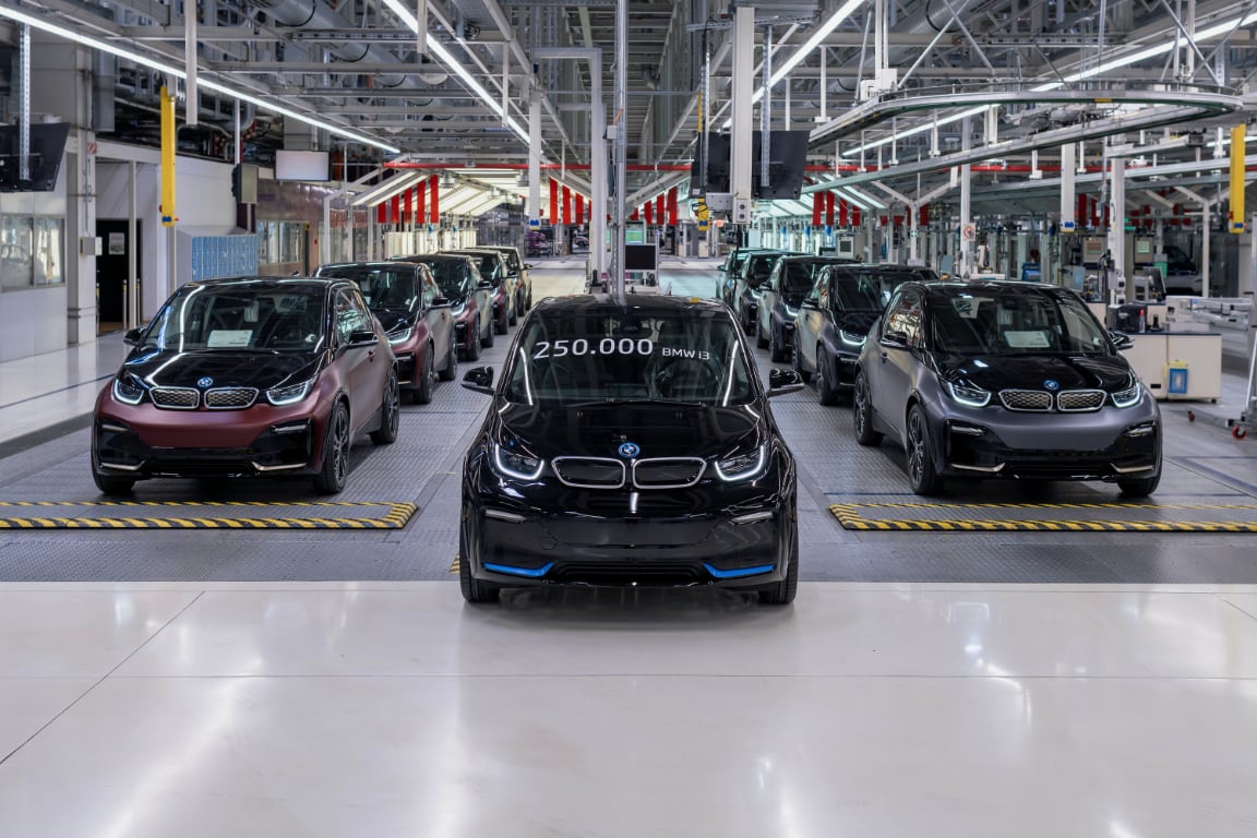 BMW i3 2022-Usine