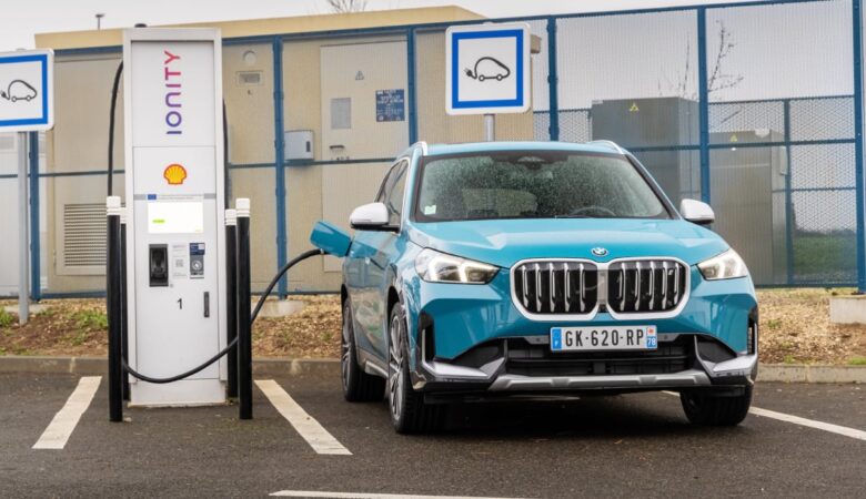 BMW iX1 chez Ionity