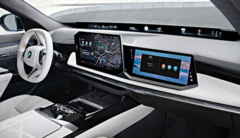 Nouvelle BMW Série 7 2026 écrans avant