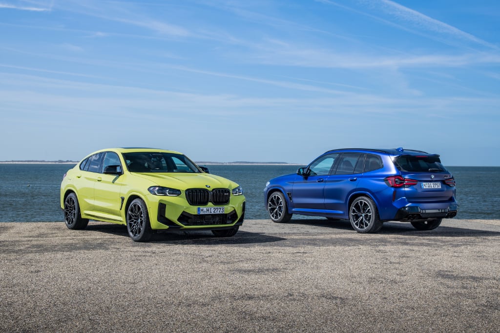 Nouvelles BMW X3M et X4M Facelift 2021