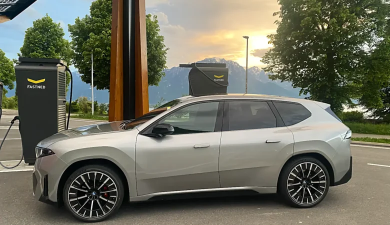 Trajet Voyage 800km BMW iX3 electrique